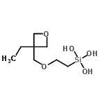 CAS 登录号：486397-63-1， {2-[(3-乙基-3-氧杂环丁基)甲氧基]乙基}硅烷三醇