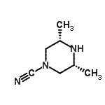 CAS 登录号：486414-64-6， (3R,5S)-3,5-二甲基-1-哌嗪甲腈