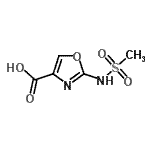 CAS 登录号：488805-22-7， 2-[(甲基磺酰基)氨基]-1,3-恶唑-4-羧酸