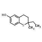 CAS 登录号：489438-26-8， 2-乙基-2-甲基-6-硫代色满醇