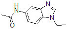 CAS 登录号：489463-02-7， N-(1-乙基-1H-苯并[d]咪唑-5-基)-乙酰胺