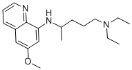 CAS 登录号：491-92-9， 帕马喹