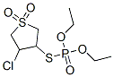 CAS 登录号：4915-25-7， 3-(二乙氧基亚膦酰硫代)-4-氯四氢噻吩 1,1-二氧化物
