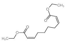 CAS 登录号：4921-68-0， (2Z,8Z)-癸-2,8-二烯二酸二乙酯