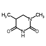 CAS 登录号：492442-59-8， 1,5-二甲基二氢-2,4(1H,3H)-嘧啶二酮