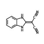 CAS 登录号：4933-40-8， 1,3-二氢-2H-苯并咪唑-2-亚基丙二腈