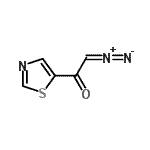 CAS#: 494210-16-1， 2-Diazo-1-(1,3-Thiazol-5-Yl)Ethanone