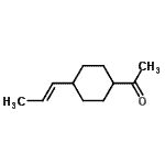 CAS 登录号：494840-36-7， 1-{4-[(1E)-1-丙烯-1-基]环己基}乙酮