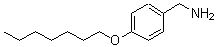 CAS 登录号：4950-92-9， 1-[4-(庚氧基)苯基]甲胺