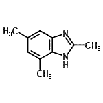CAS 登录号：49671-88-7， 2,4,6-三甲基-1H-苯并咪唑