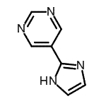 CAS 登录号：496795-47-2， 5-(1H-咪唑-2-基)嘧啶