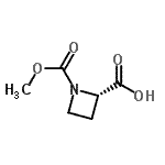 CAS 登录号：496918-46-8， (2S)-1-(甲氧羰基)-2-吖丁啶羧酸