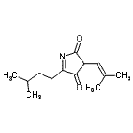 CAS 登录号：496941-96-9， 5-(3-甲基丁基)-3-(2-甲基-1-丙烯-1-基)-2H-吡咯-2,4(3H)-二酮