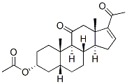 CAS 登录号：4970-39-2， 3alpha-羟基-5beta-孕甾-16-烯-11,20-二酮 3-乙酸酯
