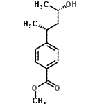 CAS#: 497069-11-1， Methyl 4-[(2R,4S)-4-Hydroxy-2-Pentanyl]Benzoate