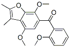 CAS#: 49710-87-4， 4,7-Dimethoxy-2,3-Dimethyl-6-(O-Methoxybenzoyl)Benzofuran