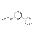 CAS 登录号：497161-76-9， (2S,6S)-2-乙氧基-6-苯基-3,6-二氢-2H-吡喃