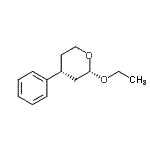 CAS 登录号：497161-84-9， (2S,4R)-2-乙氧基-4-苯基四氢-2H-吡喃