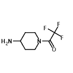 CAS 登录号：497177-66-9， 1-(4-氨基-1-哌啶基)-2,2,2-三氟乙烷酮