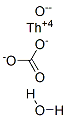 CAS 登录号：49741-19-7， 碳酸氧化钍单水合物