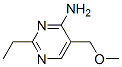 CAS 登录号：49781-38-6， 2-乙基-5-(甲氧基甲基)嘧啶-4-胺