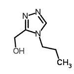 CAS 登录号：497855-00-2， (4-丙基-4H-1,2,4-三唑-3-基)甲醇