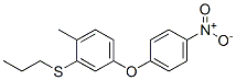 CAS 登录号：49828-23-1， 4-甲基-3-(N-丙基硫代)苯基 4-硝基苯基醚