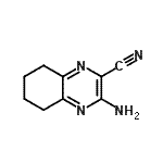 CAS 登录号：49845-03-6， 3-氨基-5,6,7,8-四氢-2-喹喔啉甲腈