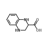 CAS 登录号：49849-51-6， 1,2,3,4-四氢-2-喹喔啉羧酸