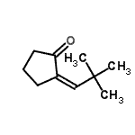 CAS 登录号：499109-16-9， (2Z)-2-(2,2-二甲基丙亚基)环戊酮