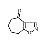 CAS 登录号：499206-36-9， 5,6,7,8-四氢-4H-环庚并[d][1,2]恶唑-4-酮