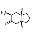 CAS 登录号：499214-70-9， (3aR,6S,7aR)-6-氨基八氢-5H-茚-5-酮