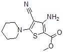 CAS#: 499771-09-4， 3-Amino-4-Cyano-5-(1-Piperidinyl)-2-Thiophenecarboxylic Acid Methyl Ester