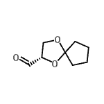CAS 登录号：500021-00-1， (2S)-1,4-二氧杂螺[4.4]壬烷-2-甲醛
