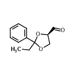 CAS 登录号：500021-17-0， (4R)-2-乙基-2-苯基-1,3-二氧戊环-4-甲醛