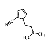 CAS 登录号：500024-71-5， 1-[2-(二甲基氨基)乙基]-1H-吡咯-2-甲腈