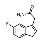 CAS#: 500167-09-9， 2-(5-Fluoro-1H-Inden-3-Yl)Acetamide