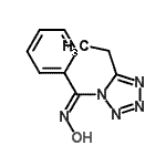 CAS 登录号：500206-70-2， (5-乙基四唑-1-基)-苯基-甲酮肟