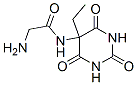 CAS 登录号：500291-25-8， 2-氨基-N-(5-乙基六氢-2,4,6-三氧代-嘧啶-5-基)-乙酰胺