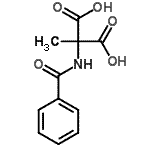 CAS#: 500534-06-5， (Benzoylamino)(Methyl)Malonic Acid