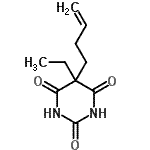 CAS 登录号：500535-00-2， 5-(3-丁烯-1-基)-5-乙基-2,4,6(1H,3H,5H)-嘧啶三酮