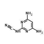 CAS 登录号：500546-87-2， (4,6-二氨基-2-嘧啶基)氰胺