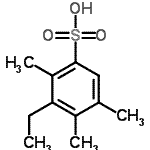 CAS 登录号：500588-97-6， 3-乙基-2,4,5-三甲基苯磺酸