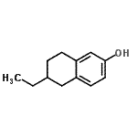 CAS 登录号：500615-59-8， 6-乙基-5,6,7,8-四氢-2-萘酚