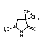 CAS 登录号：500690-22-2， 1,4,4-三甲基-3-吡唑烷酮