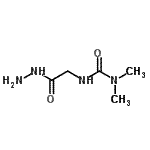 CAS 登录号：500861-47-2， 3-(2-肼基-2-氧代乙基)-1,1-二甲基脲