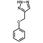 CAS 登录号：500866-30-8， 4-(苯氧基甲基)-2H-1,2,3-三唑