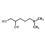 CAS 登录号：501087-40-7， 5-(二甲基氨基)-1,2-戊烷二醇