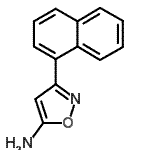 CAS#: 501117-00-6， 3-(1-Naphthyl)-1,2-Oxazol-5-Amine