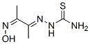 CAS 登录号：5012-80-6， 2-[2-(羟基亚胺)-1-甲基丙亚基]-肼基硫代甲酰胺
